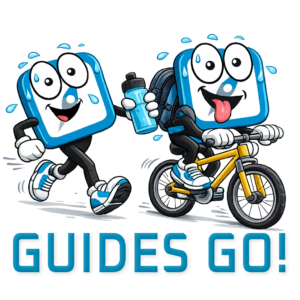 Kurz gefasst: GUIDES GO!, eine vierwöchige Team-Challenge